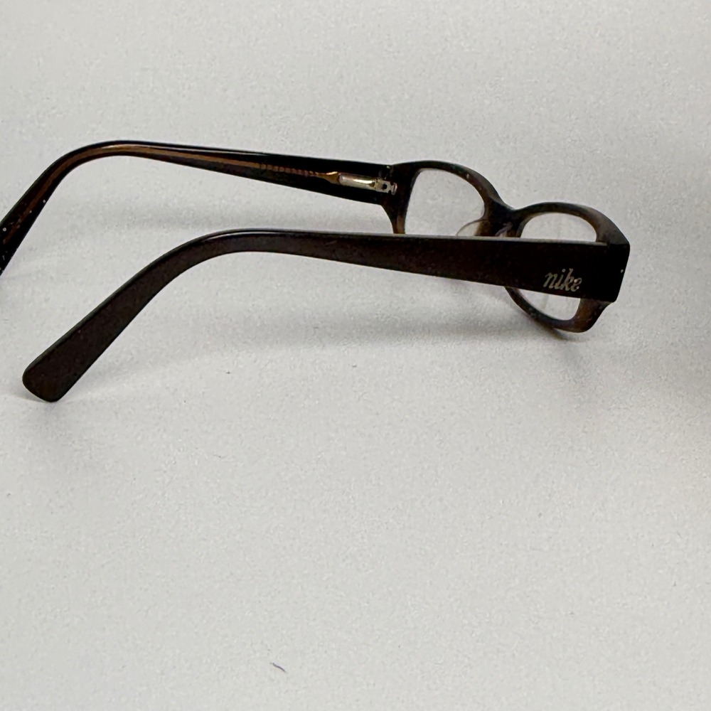Nike 5526 200 Rectangular Brown Tortoise Eyeglass… - image 4